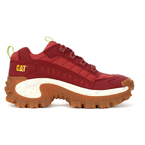 Caterpillar Intruder Unisex Sneaker, Biking Red, 6.5 Men's/8 Women's
