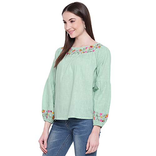 Image of mayra Women's Cotton Casual Top