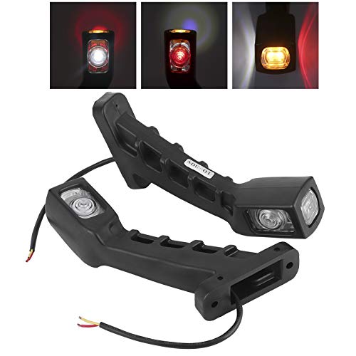image for aqxreight - Side Marker Lights, Waterproof Large Size 4LED Outline Sid