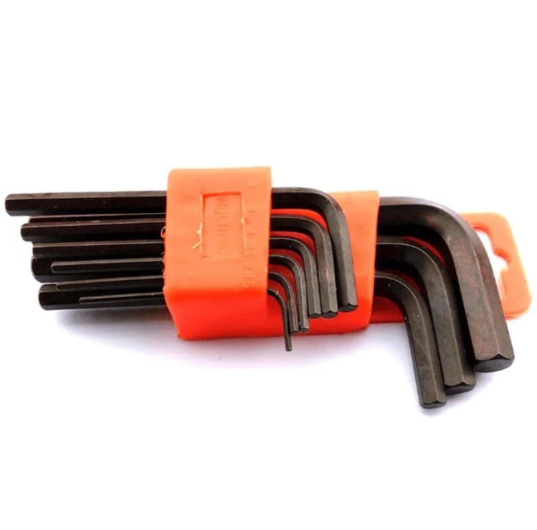 Image of Robocraze MULTITEC Hex Short Allen Key Standard Set 1.5-10 MM (Set of 9)
