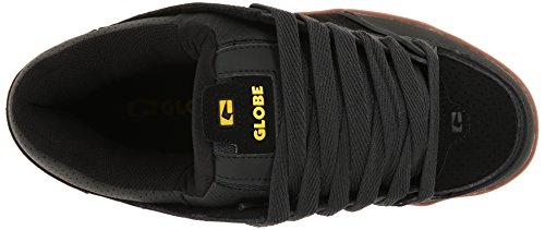 Image of Globe Mens Fusion Skate Shoes, Night /Black /Yellow, 14 M US