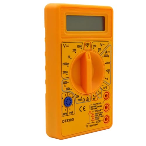 Diode Display Price History of DT830D Digital Multimeter | AC/DC Voltage, DC Current ...