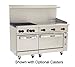 Vulcan 60SC-4B36GT Endurance Restaurant Range gas 60" (4) burners (1) 36" gridd