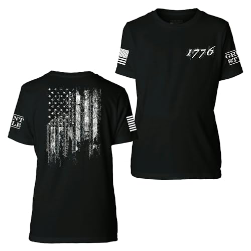 Grunt Style 1776 Flag Unisex Youth T-Shirt