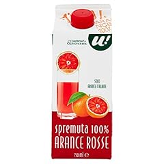U! Confronta & Risparmia Spremuta di Arance Rosse, 750ml