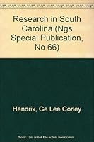 Research in South Carolina (Ngs Special Publication, No 66) 0915156660 Book Cover