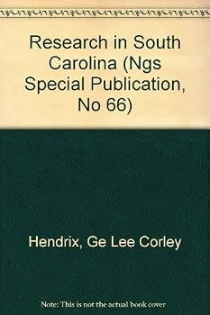 Paperback Research in South Carolina (NGS SPECIAL PUBLICATION, NO 66) Book