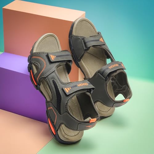 Image of ASIAN Vistara-47 Men's Sandals with Adjustable Straps, Cushioned Footbed & Anti-Skid Sole | Stylish Outdoor Sandals | Lightweight, Ideal for Travel & Beach