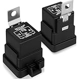 Power Trim Tilt Relay AZ973-1C-12DC4,12V 40A 5-Pin SPDT,Compatible with Mercury/Mariner Outboards,Fix Tilt/Trim Issues,Replacement Accessory for Outboard Motor 882751A1, VF4-35F11-Z07 (2-Pack)