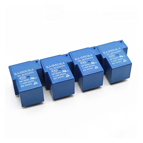 Relais SLA-12VDC-SL-A 30A 5 broches composant de commutation pour carte électronique