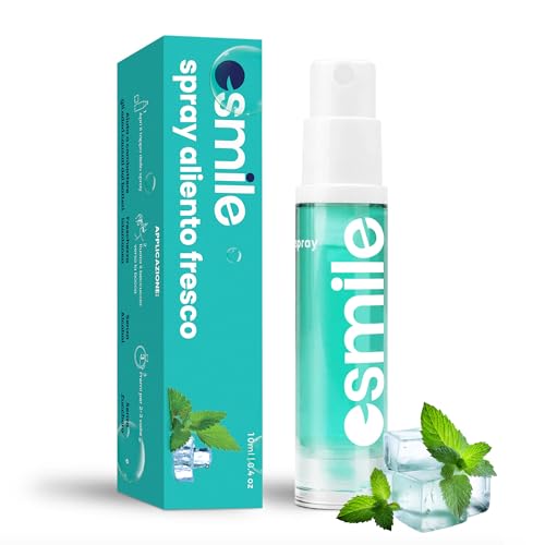 ESMILE Spray Aliento Fresco – Solución Inmediata contra el Mal Aliento – Fórmula Natural y de Bolsillo con Sabor a Menta 100ml