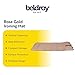 Beldray Ironing Mat - Vertical Over The Door Steam Pad, Garment Steamer Ironing Pad, Pressing Pad, Moisture & Heat Protection For Clothes Steaming, Rolls Up For Easy Storage, Portable, Rose Gold
