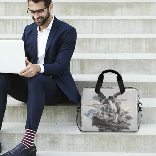 Maletín para laptop 15.6 pulgadas con correa y asa miniatura 3