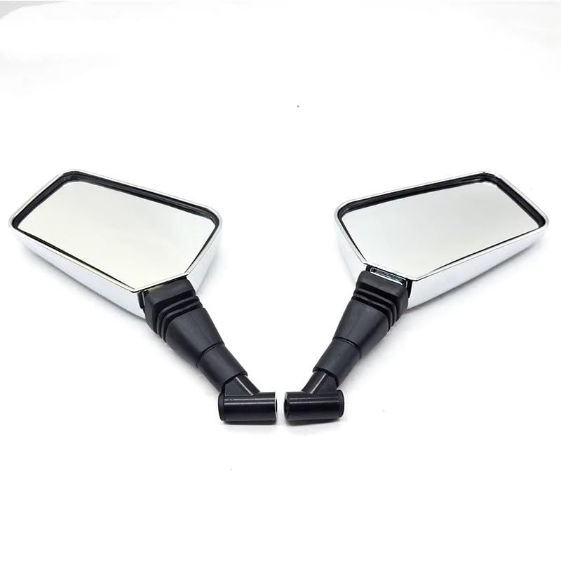 Retrovisores de moto negros para rutas en carretera compatibles con VT600 y Hornet 4
