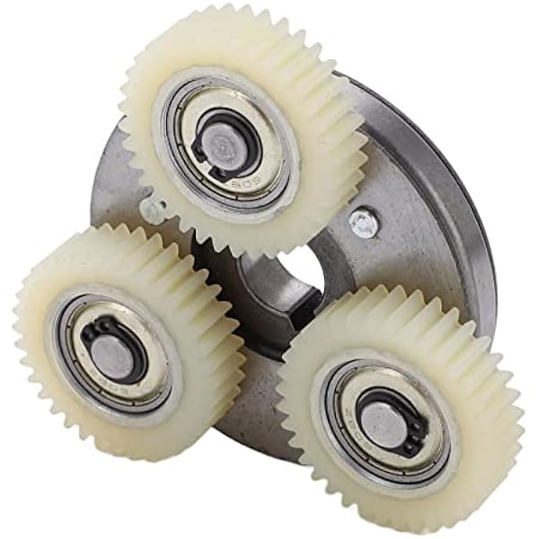 Keenso Zestaw sprzęgła przekładniowego, rower elektryczny 36T, nylonowe koła zębate i 70 mm zestaw sprzęgła do silnika Mid Drive 250 W, 350 W, akcesoria do konwersji rowerów elektrycznych
