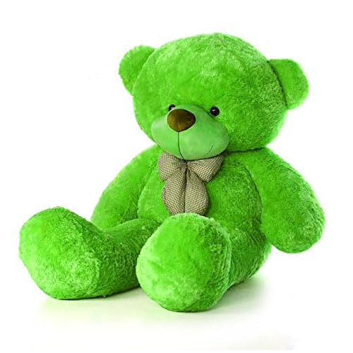 Image of 2 Feet Green Giant Teddy Bear Soft, Plush, and Cuddly Stuffed Animal for Kids, Birthdays, Anniversaries, Valentine's Day, and Special Occasions Large Huggable (Green /24 inch)