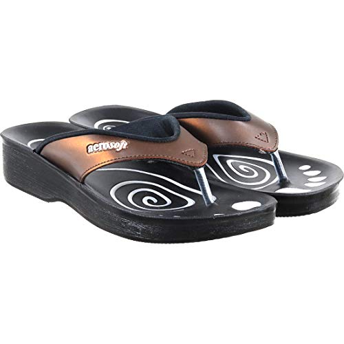 Aerosoft Women's Black Flip-Flops - 37 EU