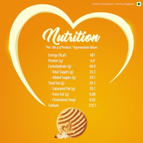 Image of Sunfeast Mom's Magic Rich Cashew Almond Cookies | Roasted Cashew Almond | Rich Butter Biscuits | Mom's Favourite Baked Cookies 189 Gram / 197Gram / 200 Gram /183Gram (weight May Vary) (Pack of 3)