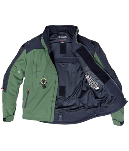 無限電光 Hit-Air HDS エアバッグジャケット カーキ L