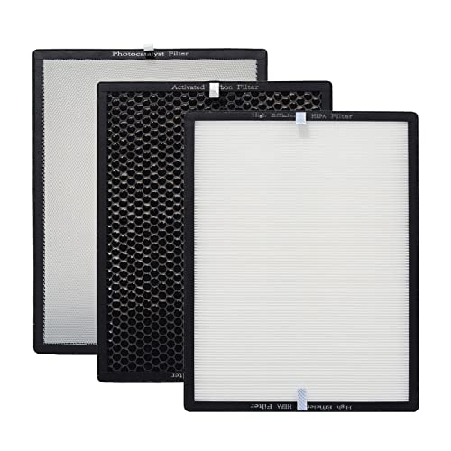 Okaysou Apollo 818 filtre PUREBURG H13 HEPA charbon actif pack de rechange de filtration