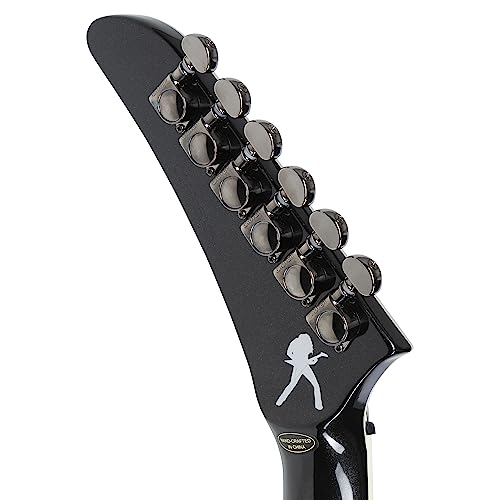 Epiphone Dave Mustaine Flying V Custom Black Metallic B-Stock/Demo – Guitare Électrique - Les Beatles, Paul McCartney, John Lennon, RIngo Starr, George Harrison Epiphone Dave Mustaine Flying V Custom Black Metallic B-Stock/Demo - Guitare Électrique – Image 6