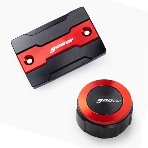 Tapa depósito líquido frenos Tracer 900 que protege contra impactos con acabado oro premium 4