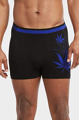 Knocker Men's Seamless Nylon Boxer Brief Underwear 6-Pack One Size Assorted Color (Hemp)2