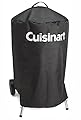Cuisinart 18” Smoker & Grill Cover, Universal Fit for Grills, Griddles, Smokers, Durable 600D Fabric, Water & Weather Resistant Nylon, UV and Fade Resistant Barbecue Cover with Velcro, Black
