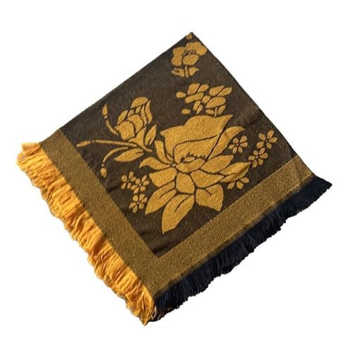 Elderly Head Scarf Elegant Scarf Women Winter Warm Scarf Vintage Scarf Scarf for Fashion Fans