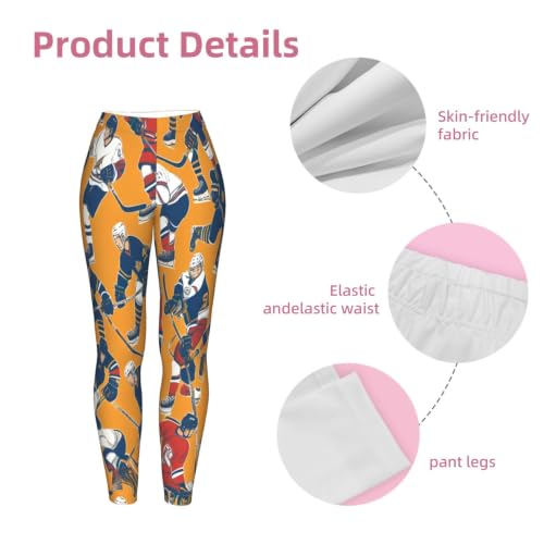Leggings de hockey para mujer mallas elásticas deportivas opacas 7