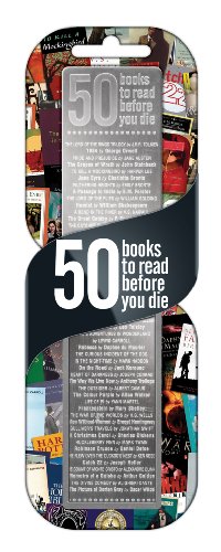 That Company Called If Marque-page métallique « 50 Books to read Before You Die » (en anglais), acier inoxydable