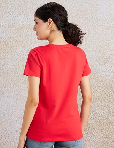 Image of Amazon Brand - Symbol Women's Cotton Stretch Regular Fit Round Neck Sleeveless T-Shirt (Available in Plus Sizes)