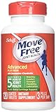 Glucosamine Chondroitin MSM Joint Supplement For Men and Women, Move Free (120ct), Joint Support...