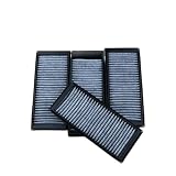 4Pcs/Set Car Cabin Air Filter Conditioner 64319159606 Compatible For BMW E90 E92 E93 M3 CRT GTS