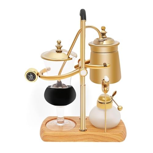 Cafetera de sifón Vintage Balance, sistema de preparación al vacío para camping y uso doméstico