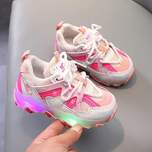 Gymschoenen voor meisjes en jongens, met ledverlichting, lichtgevend turnschoenen, hardlopen, antislip, sneakers… - Image 3