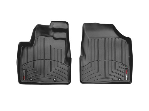 WeatherTech Custom Fit Front FloorLiner for Honda Ridgeline (Black)