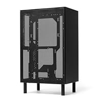 Amazon | SSUPD コンパクトPCケース MESHROOM S Fossil Grey ATX/M-ATX