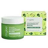 RESULTADOS SIMILARES A LOS DE UN SPA - Deja que esta mascarilla revitalizante para la noche haga su magia mientras duermes, para tener una experiencia placentera como en un spa desde la comodidad de tu casa. La mascarilla de noche de aguacate de Mylee es fácil de usar, simplemente aplica una generosa capa sobre la piel como paso final de tu rutina de limpieza nocturna, luego deja que se absorba durante la noche.