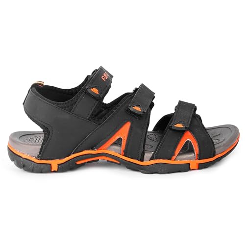 FUEL Sandals & Floaters for Mens & Boys Comfortable & Lightweight Dailywear, Anti-Skid Flexible & Breathable for Running, Walking Stylish Casual Sandal for Outdoor Footwear For Gents (Charlie)