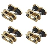 SamWinGear 4PCS 520 Chain Master Link for 520HV Master Link Bicycle Chain O-Ring Masterlink Replacement for Motorcycle Dirt Bike Pitpro ATV Quad Scooter Triumph Yamaha Drive Roller Connecting Links