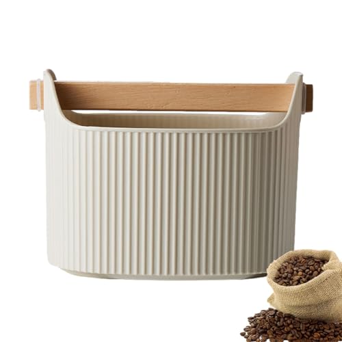 Espresso Puck Knock Box - Espresso Dump Bin Removable Espresso Bucket,1300ml Shock-Absorbent Non-Slip Grind Waste Bin, Coffee Ground Dump Bin, Knock Box for Home/Offices