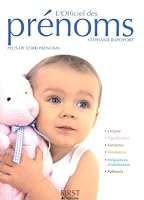 L'officiel des prénoms 275400095X Book Cover