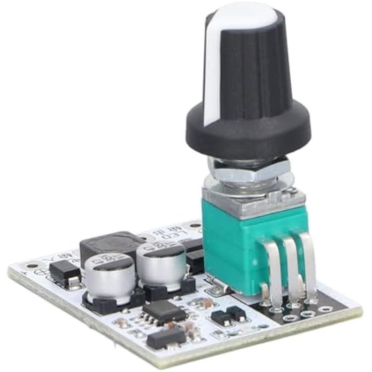 Constant Current Adjustable Module, DC5V to 24V 600mA LED Constant Current Driver Board with Knob Adjustable PWM LED Controller