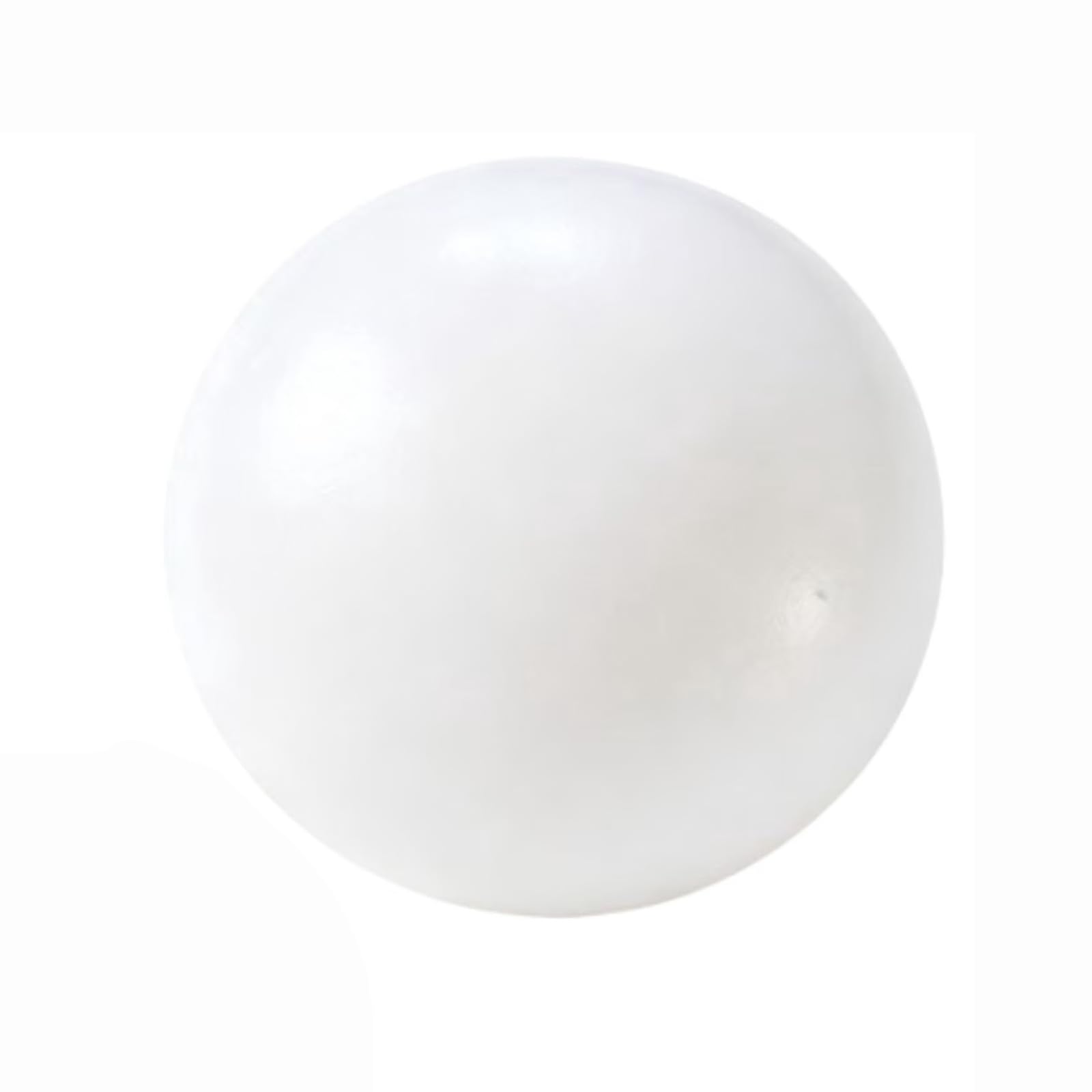 Extra Large Dough Squishy Stress Relief Ball, Soft Slow-Rise Style Squeeze Fidget Toy, Sensory Hand Therapy Ball for Stress and Anxiety Relief (White)