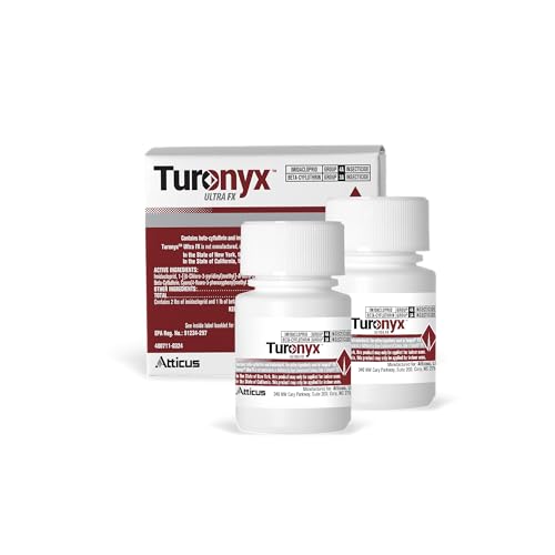 Atticus Turonyx Ultra FX Insecticide (2 x 8 mL) Compare to Leading Brand Pest Control for Indoor and Outdoor Use Ants Beetles Roaches Spiders Fleas Flies Ticks