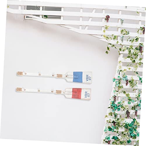 Crochets méditerranéens Toyvian en bois et métal décoration - 4