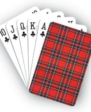 Glen Appin Royal Stewart - Highland Cow - Playing Cards - Plastic Coated Paper - Extra Durability - Easy to Shuffle โ Ideal for Adults & Children - Pack of 2