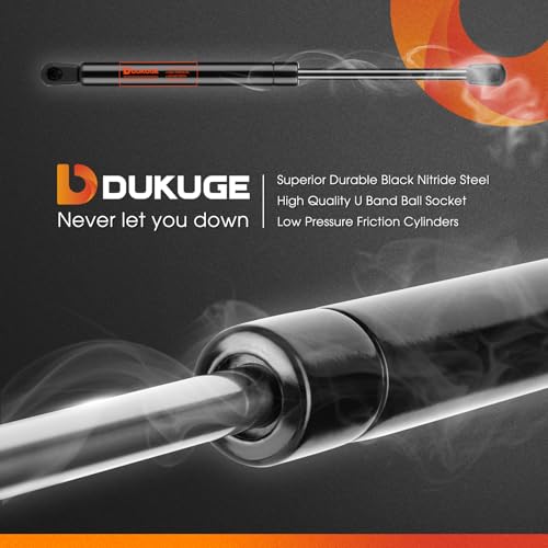 image for Dukuge SE155P55 18 inch 55lb/245N Gas Struts, 18in Gas Spring Shocks L