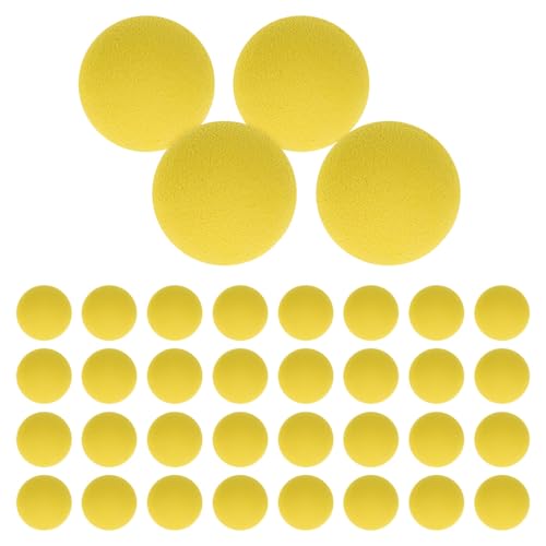 ORFOFE 50 Pezzi Proiettili in Schiuma Morbida 0.79 Pollici Palline Di Ricarica Eva Per Blaster Giocattolo Palline Antirumore Per Giochi Indoor E Attività Ricreative